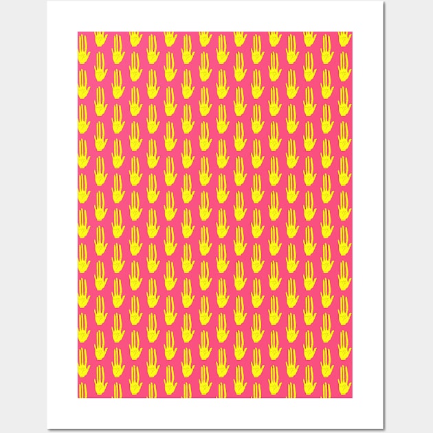 Long Fingers Pattern Wall Art by fernandaffp